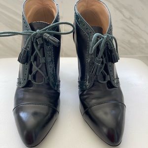 Tod’s Booties with Lace Details